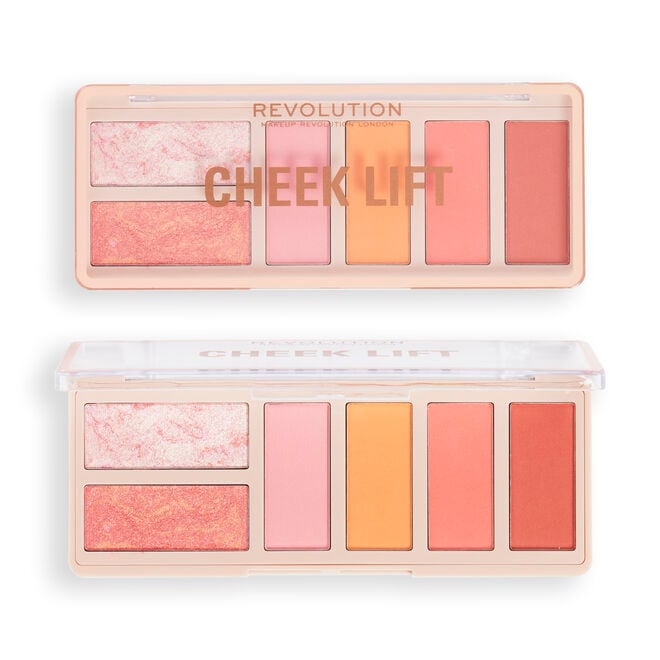 revolution beauty london Makeup Revolution Cheek Lift Palette Pink Energy