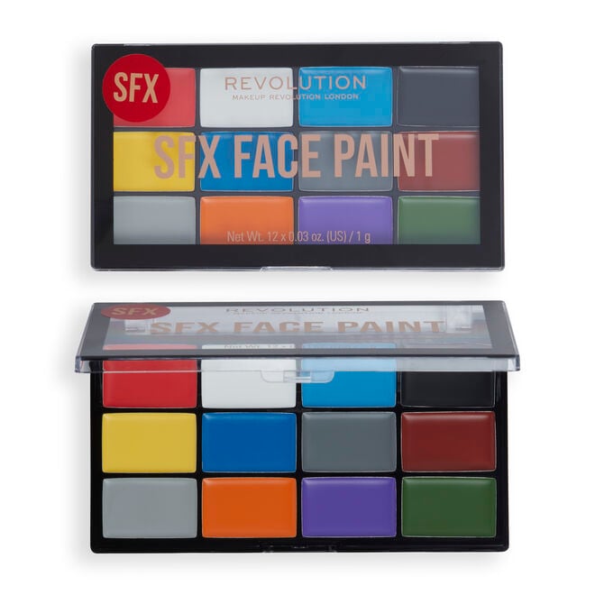 revolution beauty london Makeup Revolution Creator SFX Face Paint Palette revolution beauty london Makeup Revolution Creator SFX Face Paint Palette