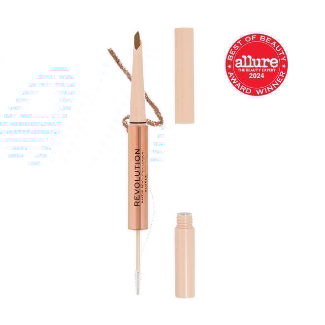 revolution beauty london Makeup Revolution Fluffy Brow Filter Duo Blonde