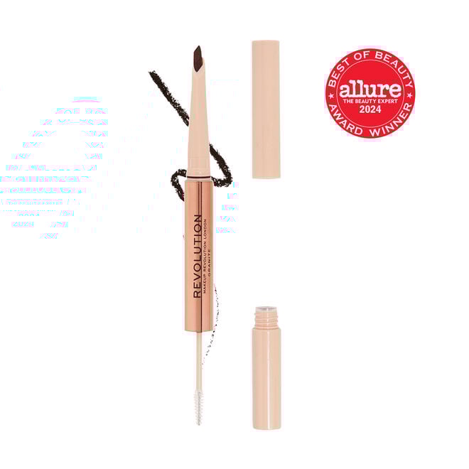 revolution beauty london Makeup Revolution Fluffy Brow Filter Duo Granite