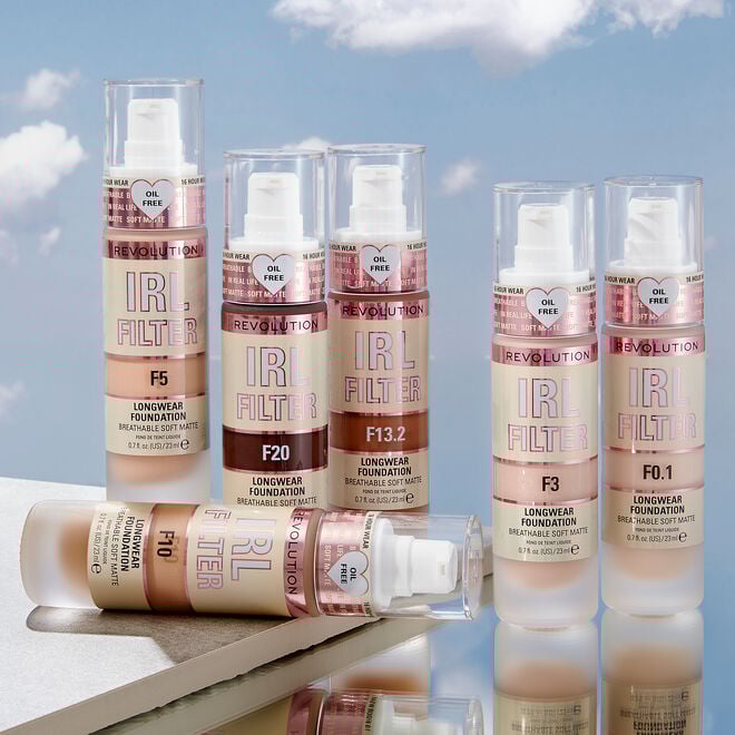 revolution beauty london Makeup Revolution IRL Filter Longwear Foundation 23ml