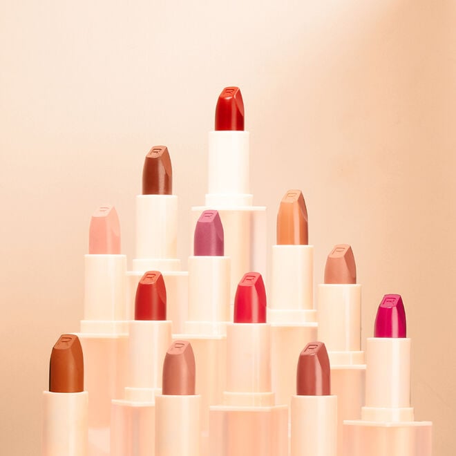 Revolution Beauty London Makeup Revolution Lip Allure Soft Satin Lipstick CEO Brick Red