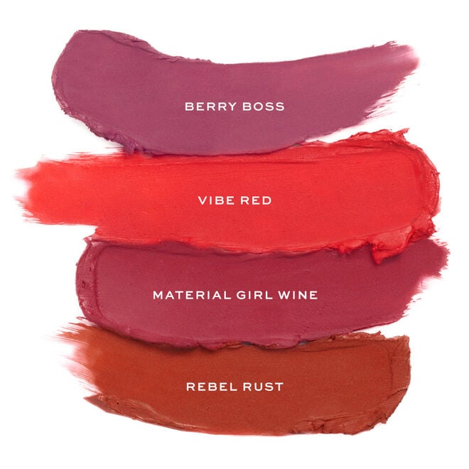 Revolution Beauty London Makeup Revolution Lip Allure Soft Satin Lipstick CEO Brick Red