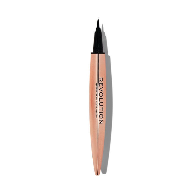 revolution beauty london Makeup Revolution Renaissance Flick Eyeliner Black