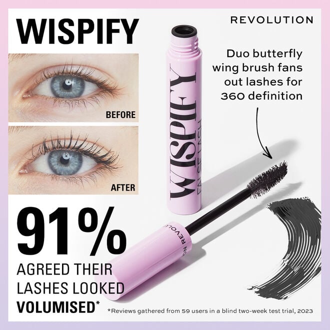Revolution Beauty London Makeup Revolution Wispify False Lash Mascara
