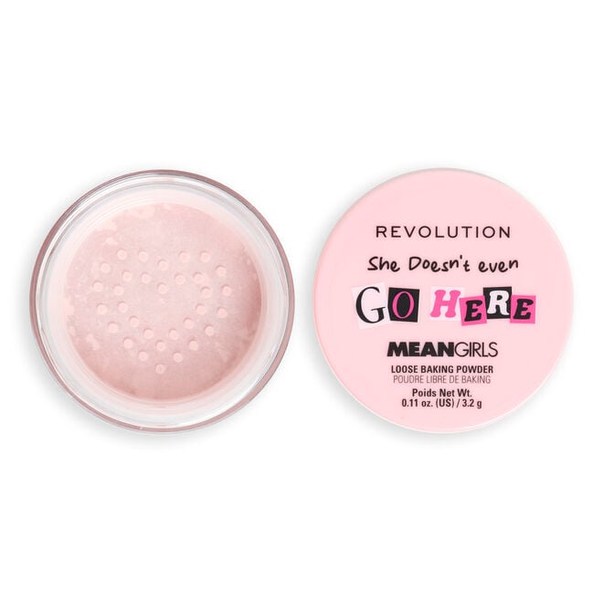 Revolution Beauty London Mean Girls X Revolution Cherry Pink Loose Powder