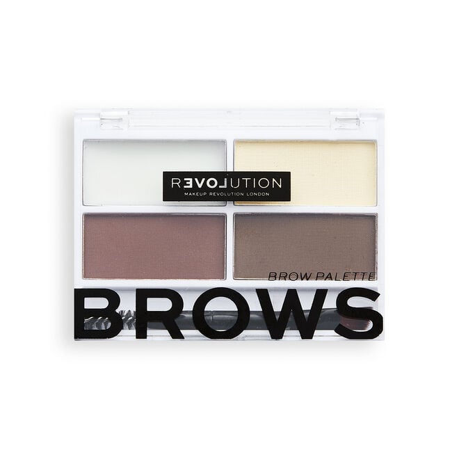 Revolution Beauty London Relove By Revolution Color Cult Brow Palette Dark