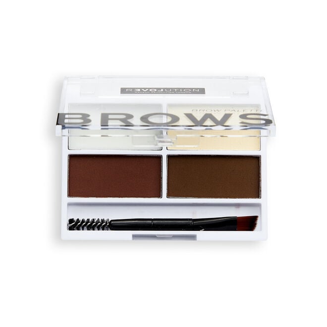 revolution beauty london Relove by Revolution Color Cult Brow Palette Dark