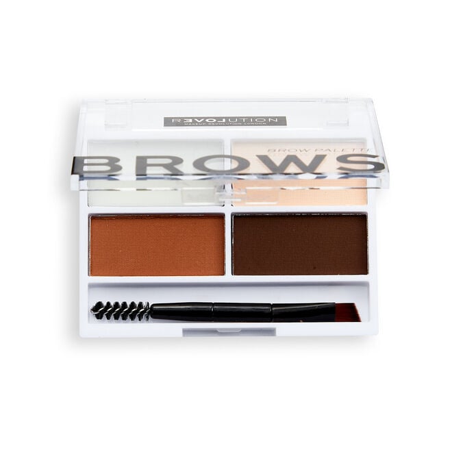 revolution beauty london Relove by Revolution Color Cult Brow Palette Medium
