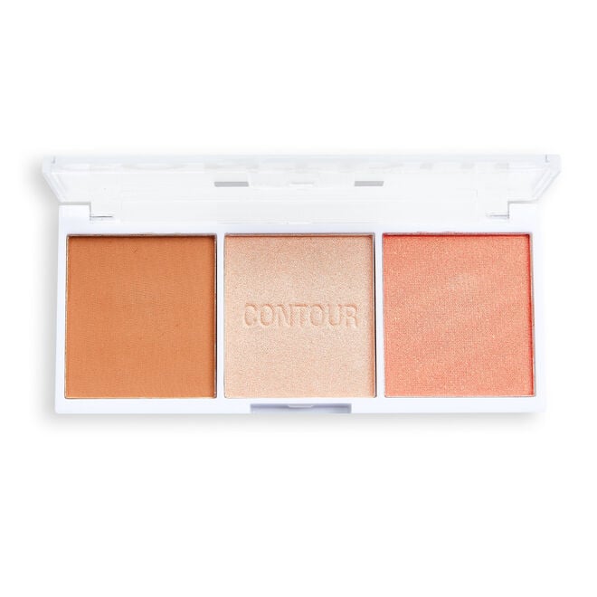 Revolution Beauty London Relove By Revolution Color Play Contour Trio Palette Sugar