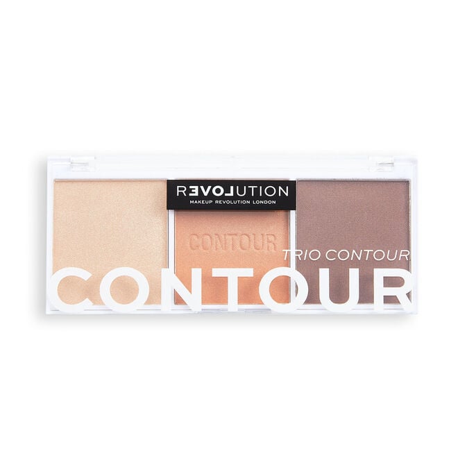 Revolution Beauty London Relove By Revolution Color Play Contour Trio Palette Bronze Sugar