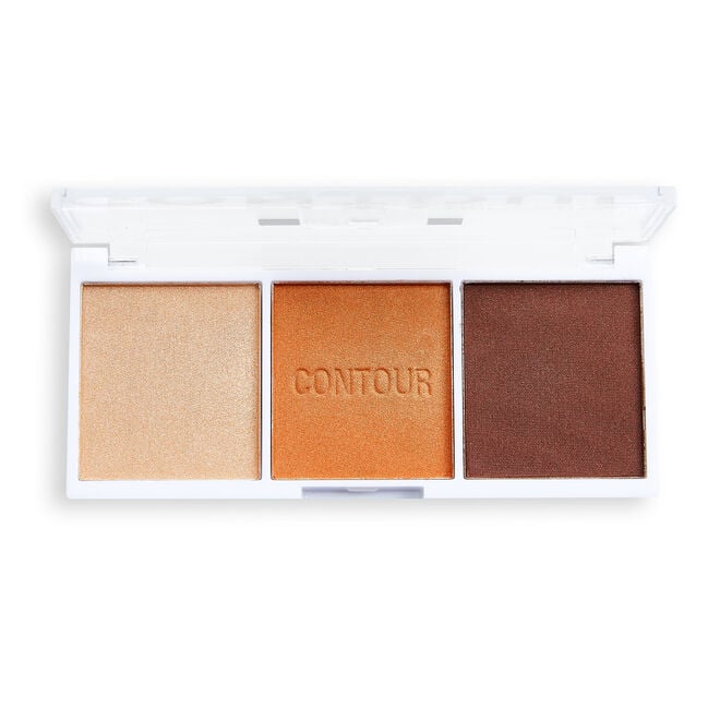 Revolution Beauty London Relove By Revolution Color Play Contour Trio Palette Bronze Sugar