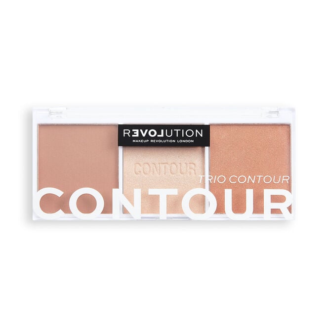 Revolution Beauty London Relove By Revolution Color Play Contour Trio Palette Baked Sugar
