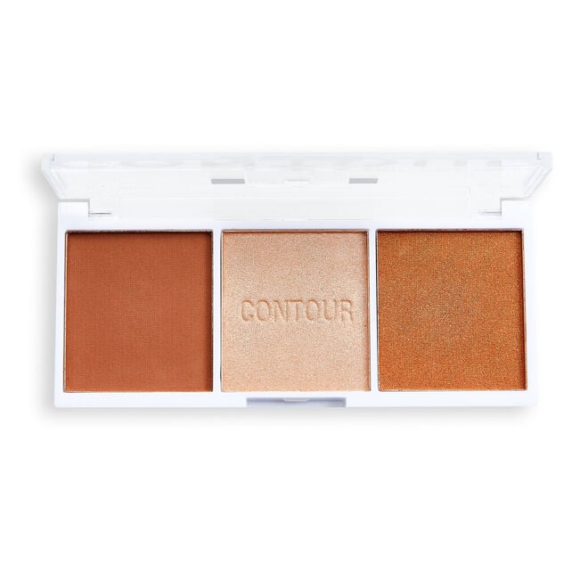 Revolution Beauty London Relove By Revolution Color Play Contour Trio Palette Baked Sugar