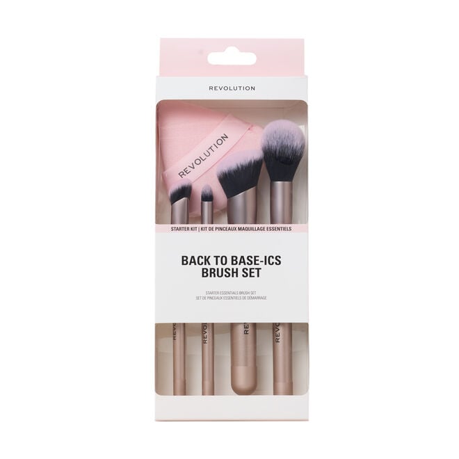 Revolution Beauty London Revolution Back To Base-ics Starter Essentials Makeup Brush Set