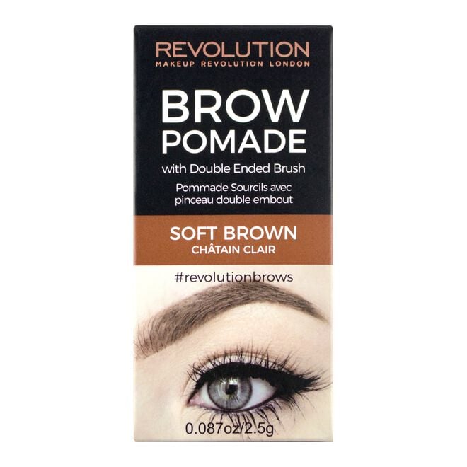 Revolution Beauty London Brow Pomade Soft Brown