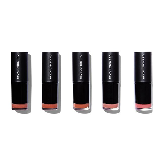 Revolution Beauty London Lipstick Collection Bare