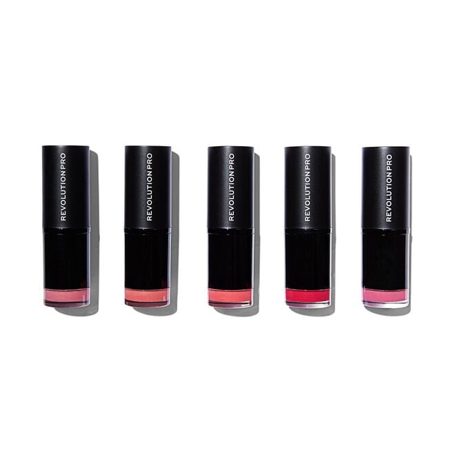 Revolution Beauty London Lipstick Collection Pinks