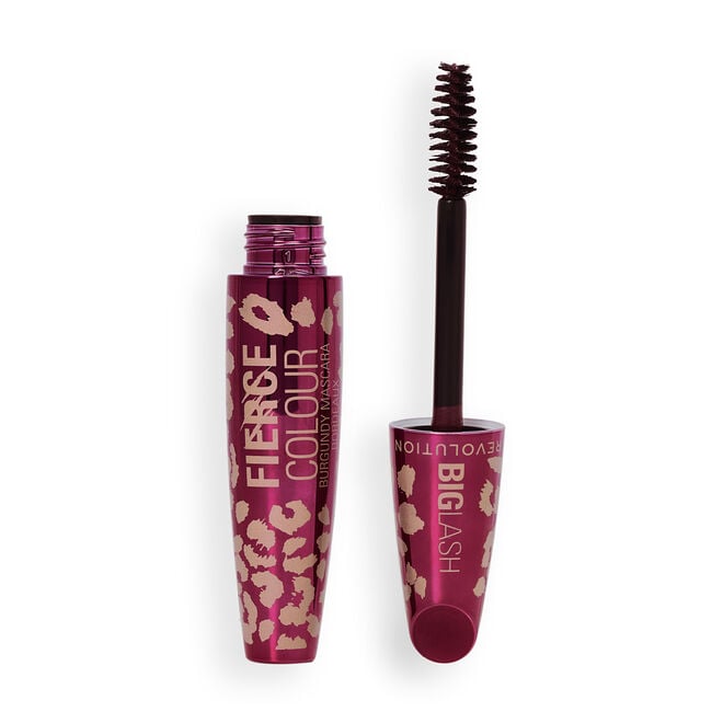revolution beauty london Revolution Big Lash Fierce Colour Mascara Cherry Coded Burgundy