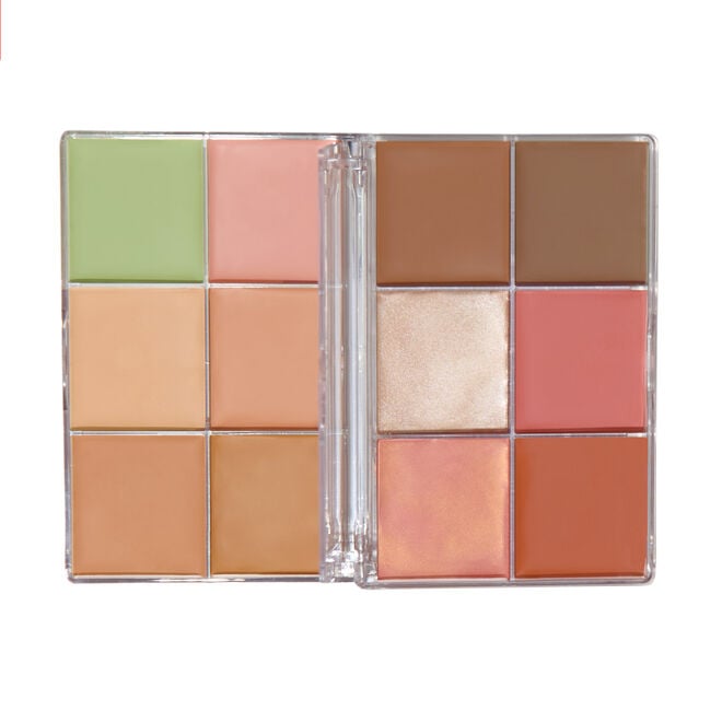 Revolution Beauty London Revolution Everything Base Face Icon Complexion Palette Light