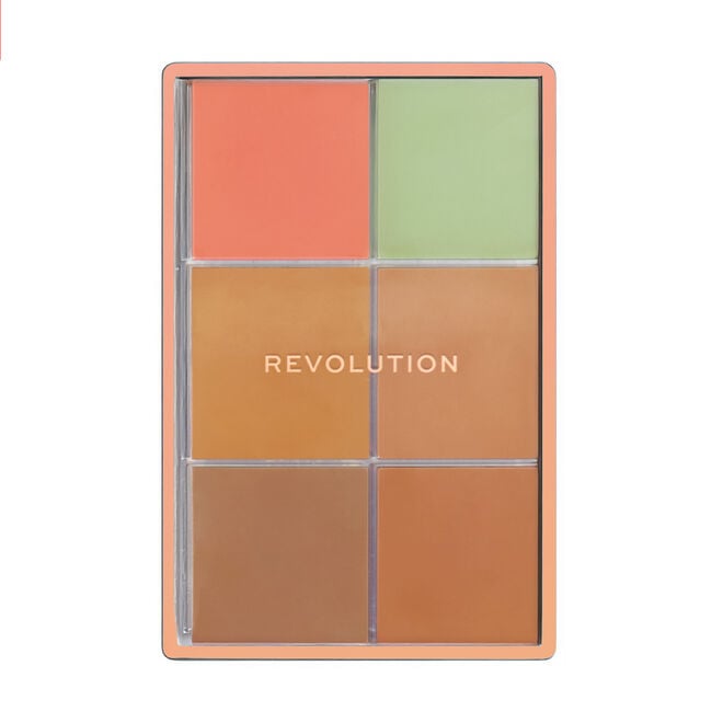 Revolution Beauty London Revolution Everything Base Face Icon Complexion Palette Medium