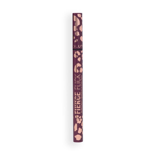 Revolution Beauty London Revolution Fierce Flick Felt Eyeliner Pen Cherry Coded Burgundy
