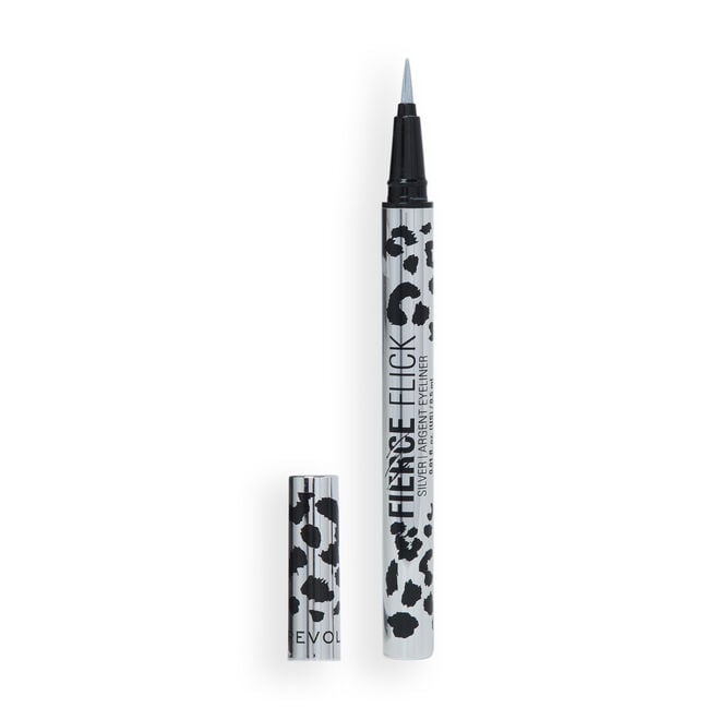 revolution beauty london Revolution Fierce Flick Felt Eyeliner Pen Dream Silver