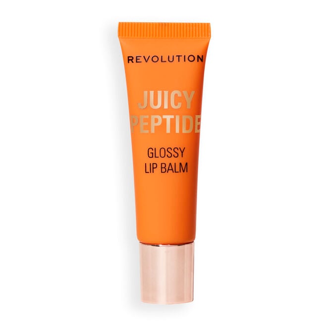 revolution beauty london Revolution Juicy Peptide Lip Balm Peach Bellini Orange NEW