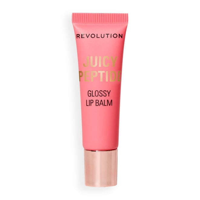 revolution beauty london Revolution Juicy Peptide Lip Balm Shimmer Mai Tai Pink NEW