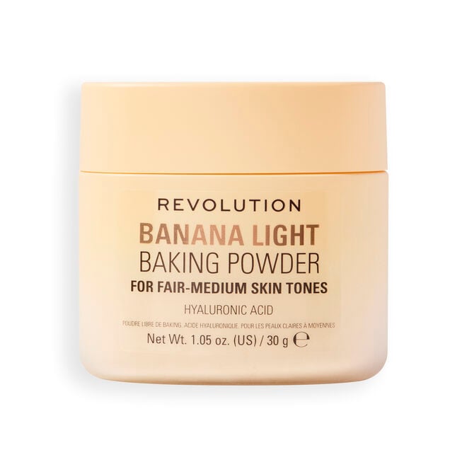 revolution beauty london Revolution Loose Baking Powder Banana Light