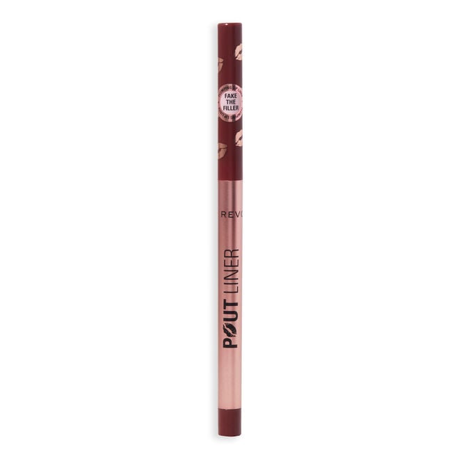 revolution beauty london Revolution Pout Bomb Plumping Lip Liner Cookie Warm Brown