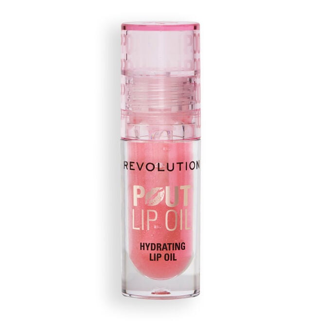 revolution beauty london Revolution Pout Lip Oil Glam Pink Shimmer revolution beauty london Revolution Pout Lip Oil Glam Pink Shimmer