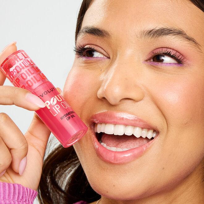 Revolution Beauty London Revolution Pout Lip Oil Watermelon Pink