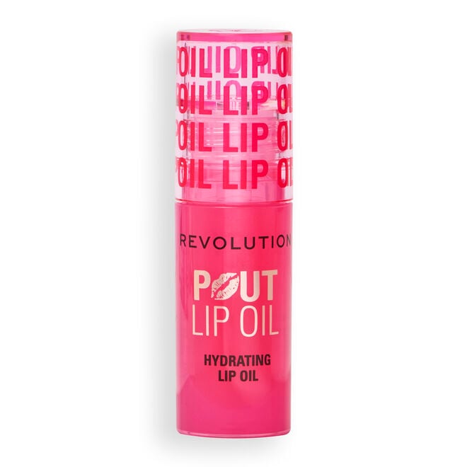 revolution beauty london Revolution Pout Lip Oil Watermelon Pink revolution beauty london Revolution Pout Lip Oil Watermelon Pink
