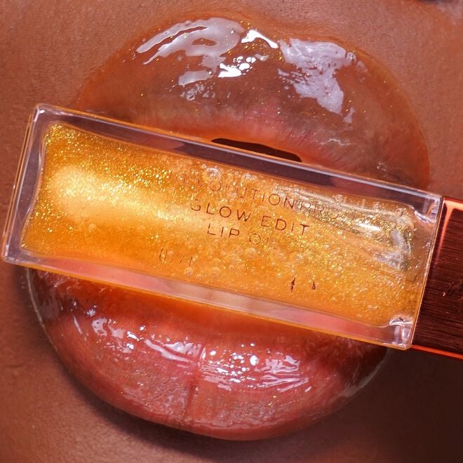 Revolution Beauty London Revolution Pro Glow Edit Shimmer Lip Oil Forever Orange