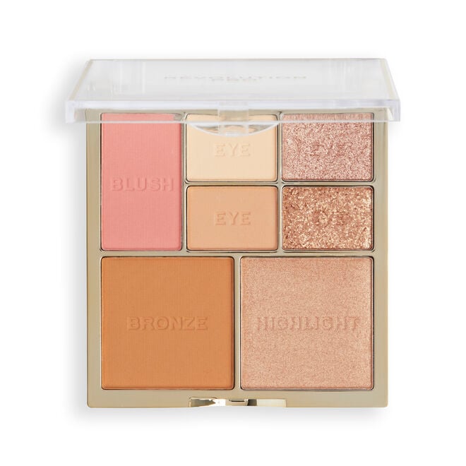 Revolution Beauty London Revolution Pro Iconic Eye & Cheek Palette Light/Medium