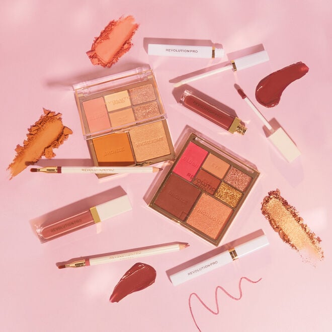 Revolution Beauty London Revolution Pro Iconic Eye & Cheek Palette Light/Medium