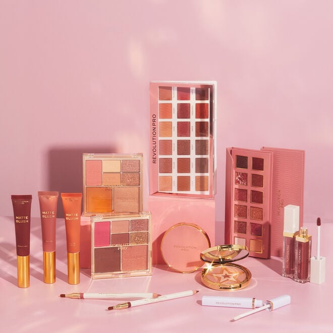 Revolution Beauty London Revolution Pro Iconic Matte Cream Blush Wand Stripped Pink