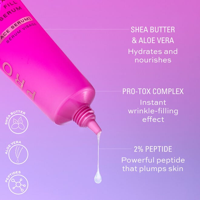 Revolution Beauty London Revolution Pro Miracle Pro-Tox Fine Line Fix & Fill Serum 30ml