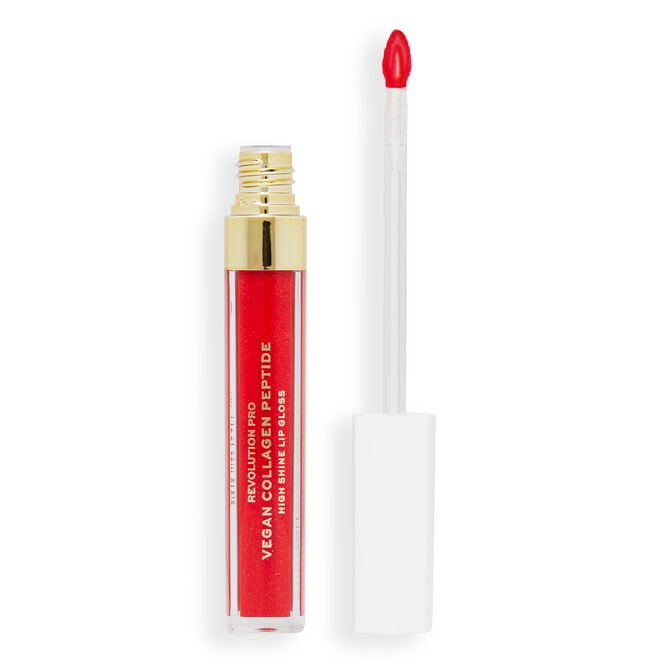 revolution beauty london Revolution Pro Vegan Collagen Peptide High Shine Lip Gloss Cherie