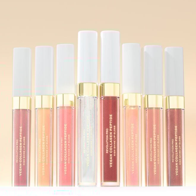 revolution beauty london Revolution Pro Vegan Collagen Peptide High Shine Lip Gloss