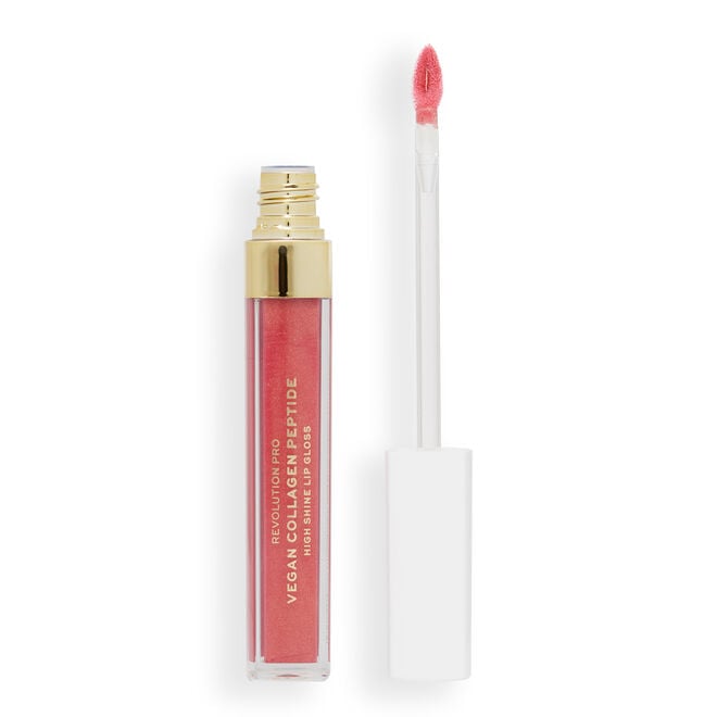 revolution beauty london Revolution Pro Vegan Collagen Peptide High Shine Lip Gloss Bombshell revolution beauty london Revolution Pro Vegan Collagen Peptide High Shine Lip Gloss Bombshell