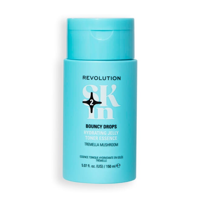 revolution beauty london Revolution Skin Bouncy Drops Tremella Mushroom Hydrating Jelly Toner 150ml