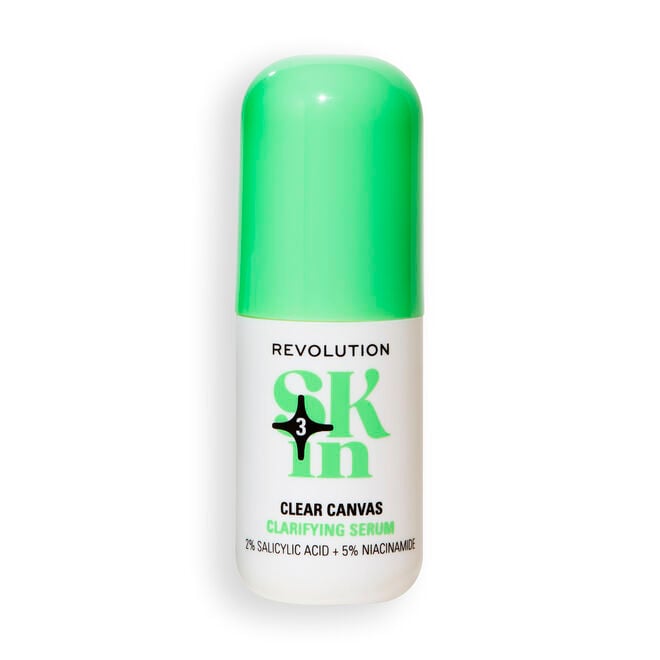 revolution beauty london Revolution Skin Clear Canvas 5% Niacinamide & 2% Salicylic Acid Clarifying Serum 30ml