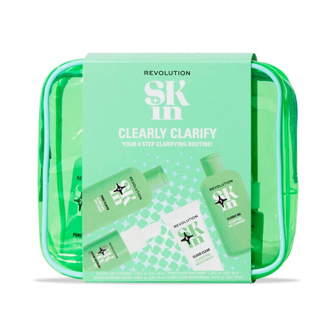 revolution beauty london Revolution Skin Clearly Clarify 4 Step Starter Kit Minis