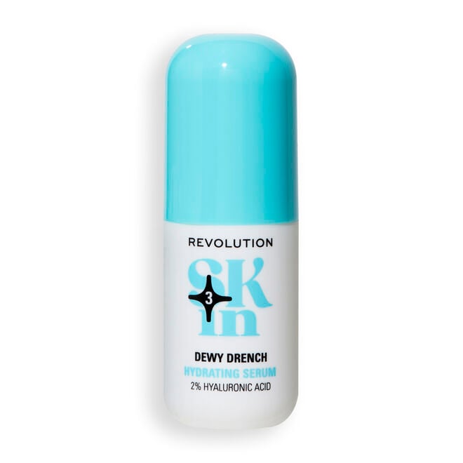 revolution beauty london Revolution Skin Dewy Drench 2% Hyaluronic Acid Hydrating Serum 30ml
