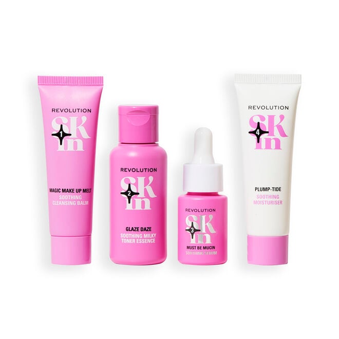 Revolution Beauty London Revolution Skin Go Gentle 4 Step Starter Kit Minis