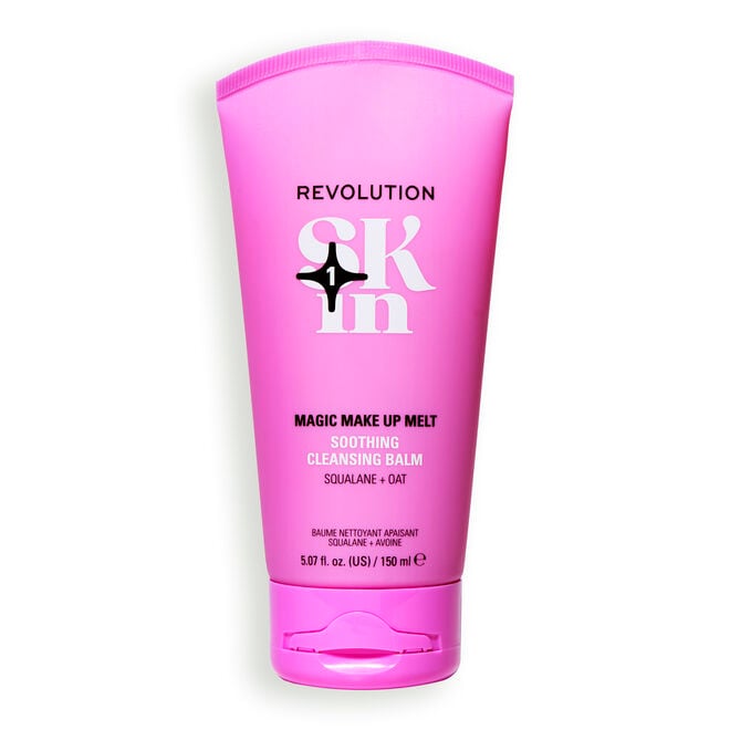 revolution beauty london Revolution Skin Magic Make Up Melt Squalane & Oat Soothing Cleansing Balm 150ml