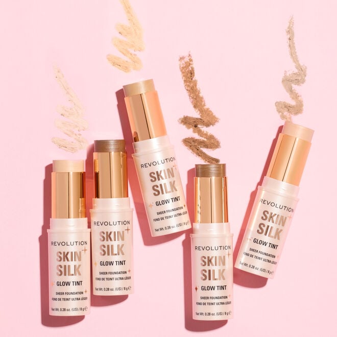 revolution beauty london Revolution Skin Silk Glow Tint Sheer Foundation Stick