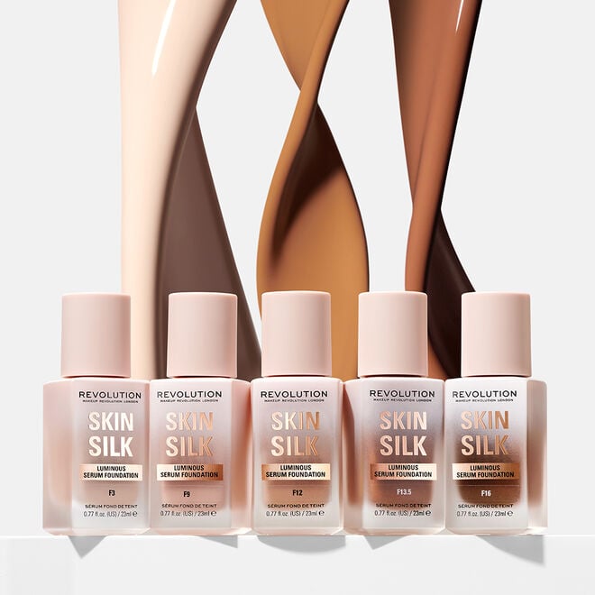 revolution beauty london Revolution Skin Silk Radiant Satin Serum Foundation